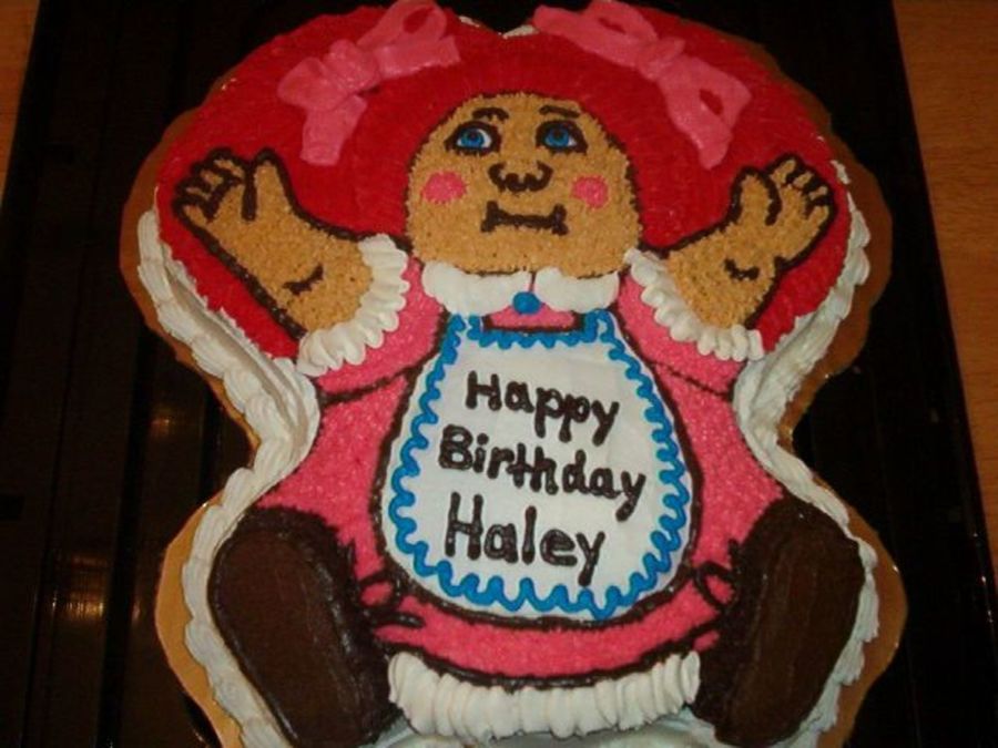 Cabbage Patch Doll Birthday Cake