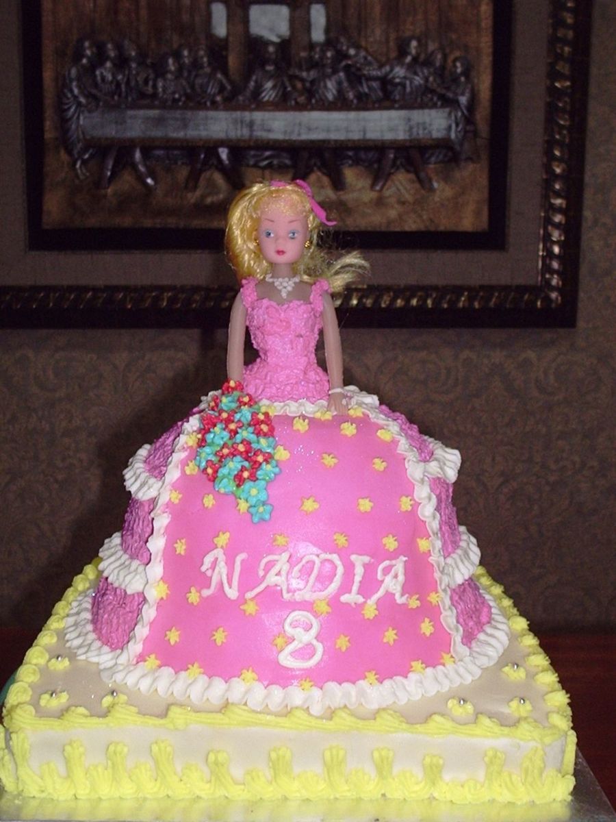 Doll Cake - CakeCentral.com