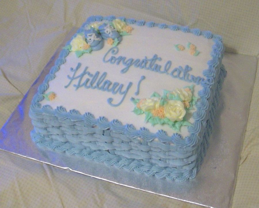 Baby Shower Boy Cake