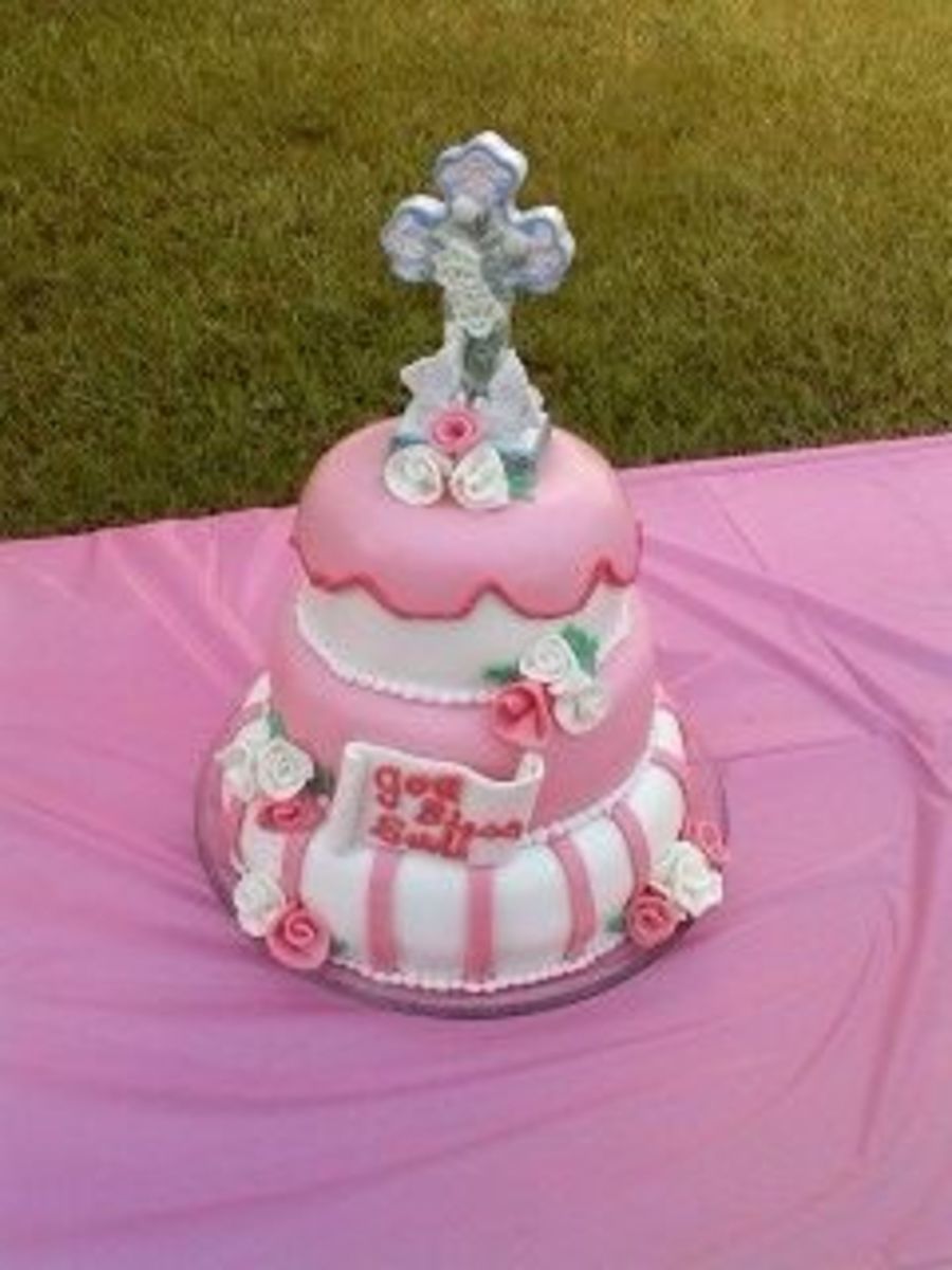 Baptism Cake