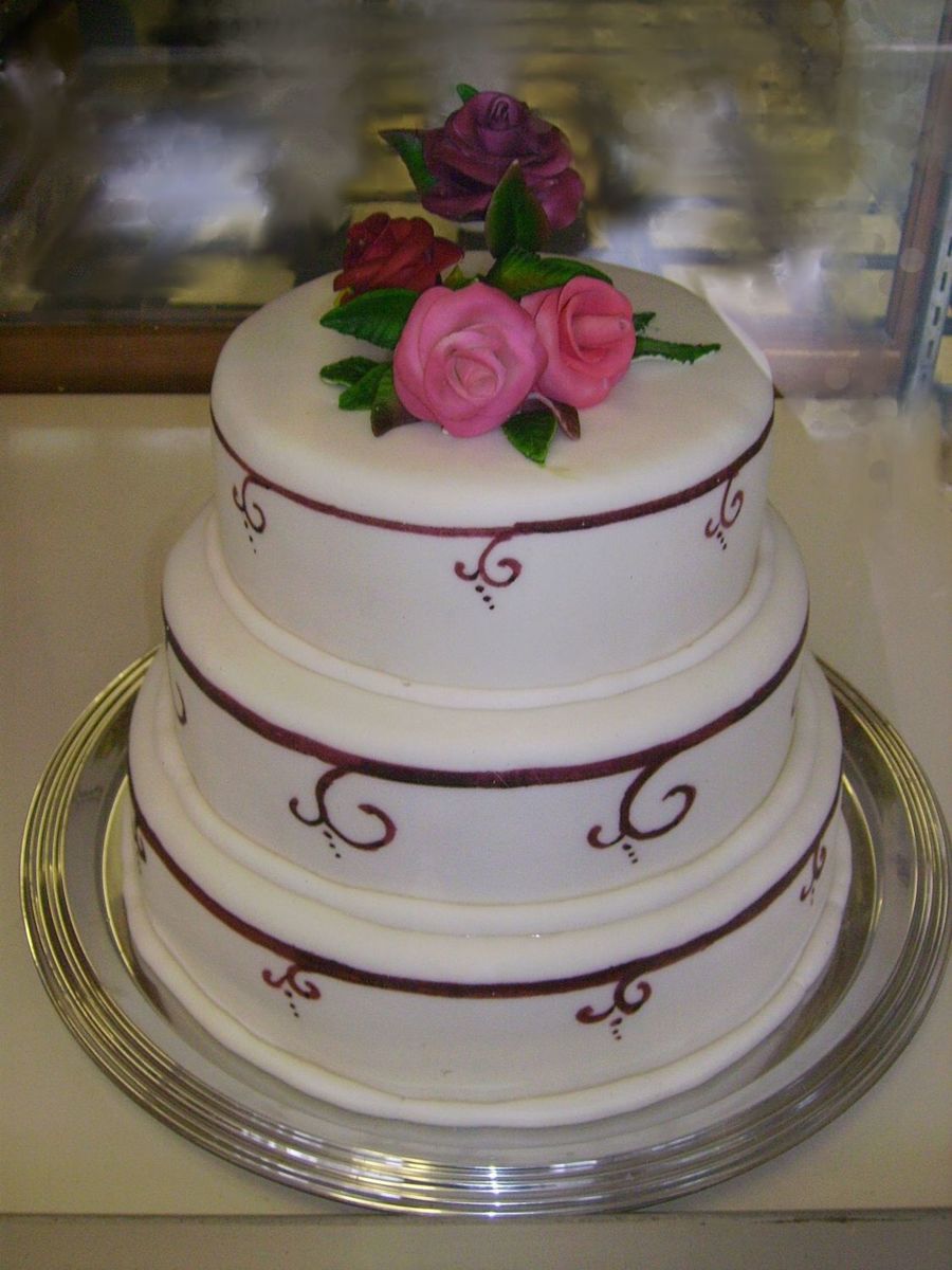 Wedding Cake For Display (Dummy)