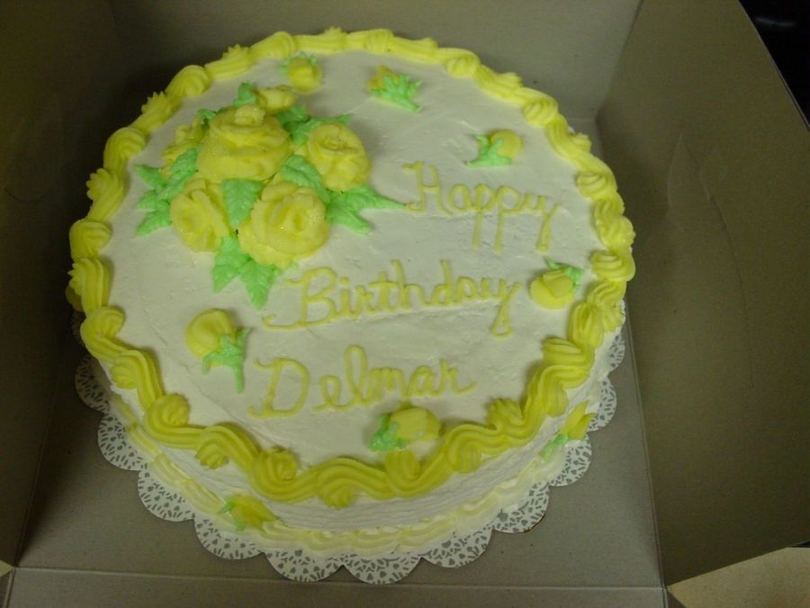 Lemon Birthday Cake