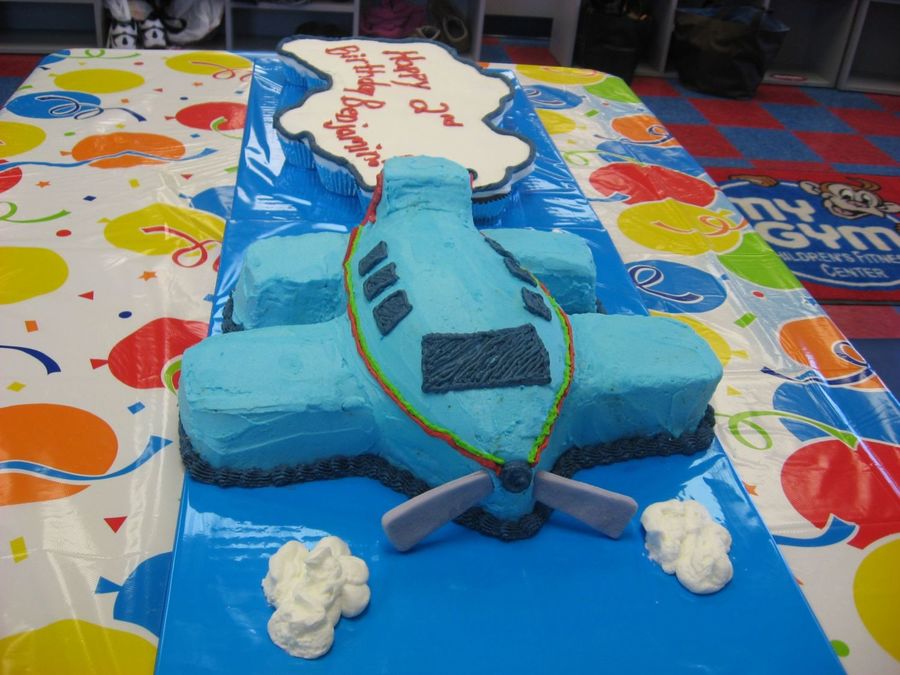 Airplane Banner Front View