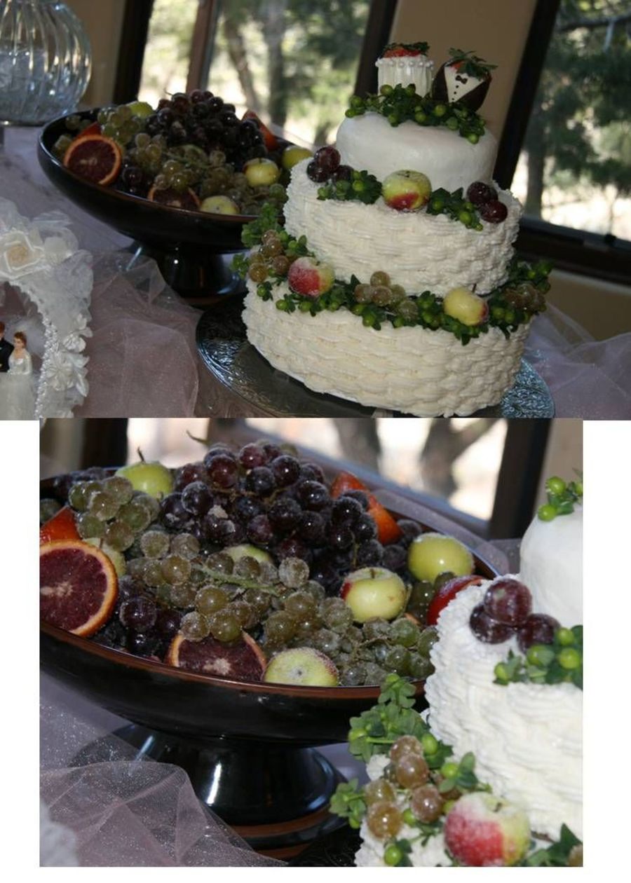 Cake With Sugared Fruit