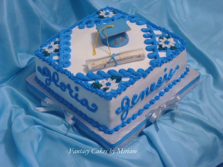 Gloria And Genesis Graduation - CakeCentral.com