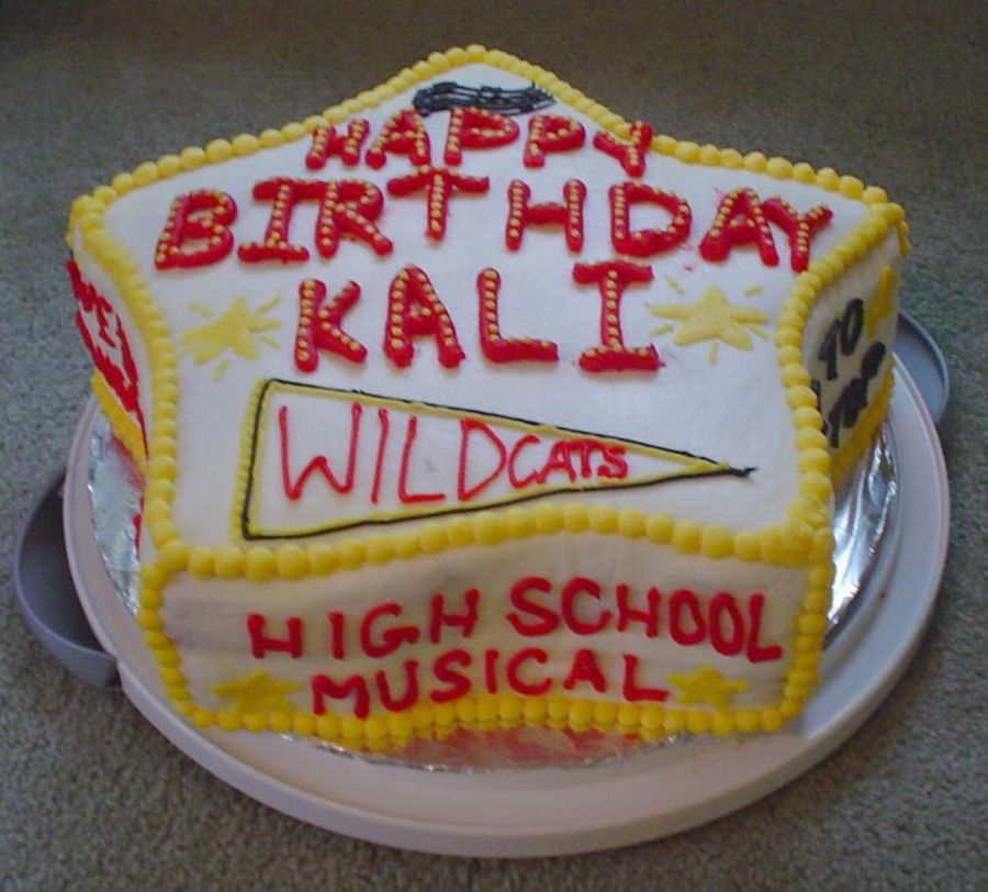 High School Musical Birthday Cake