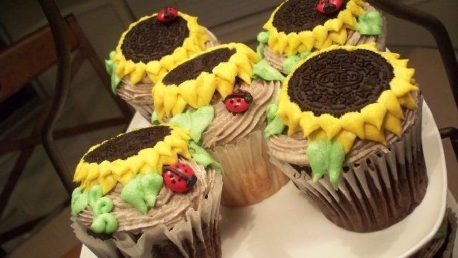 Sunflower Cupcakes