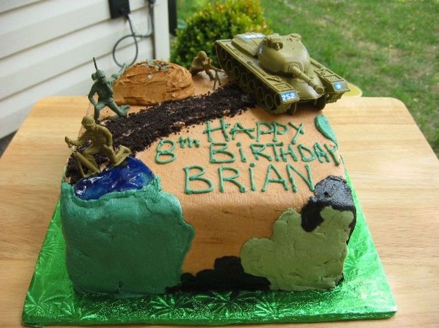 Camoflauge Soldier Birthday - CakeCentral.com