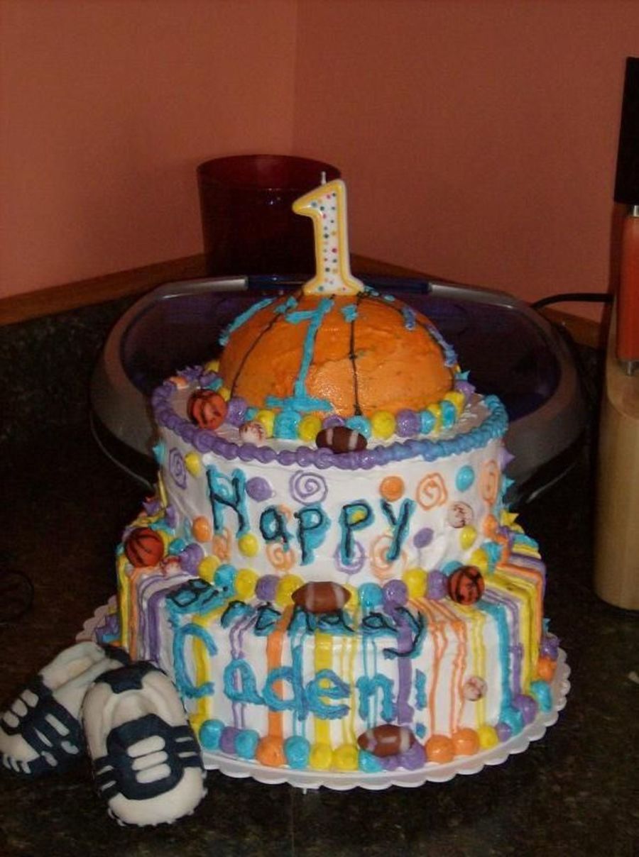 Stacked Cake For One Year Old