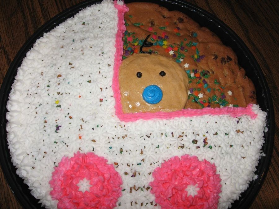 Baby Shower Cookie Cake