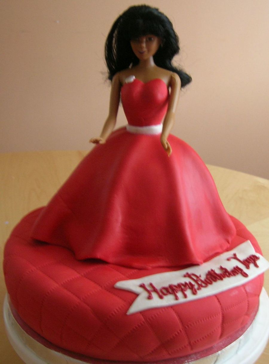 Barbie Doll Cake