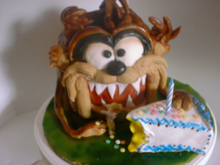 Taz Birthday - CakeCentral.com