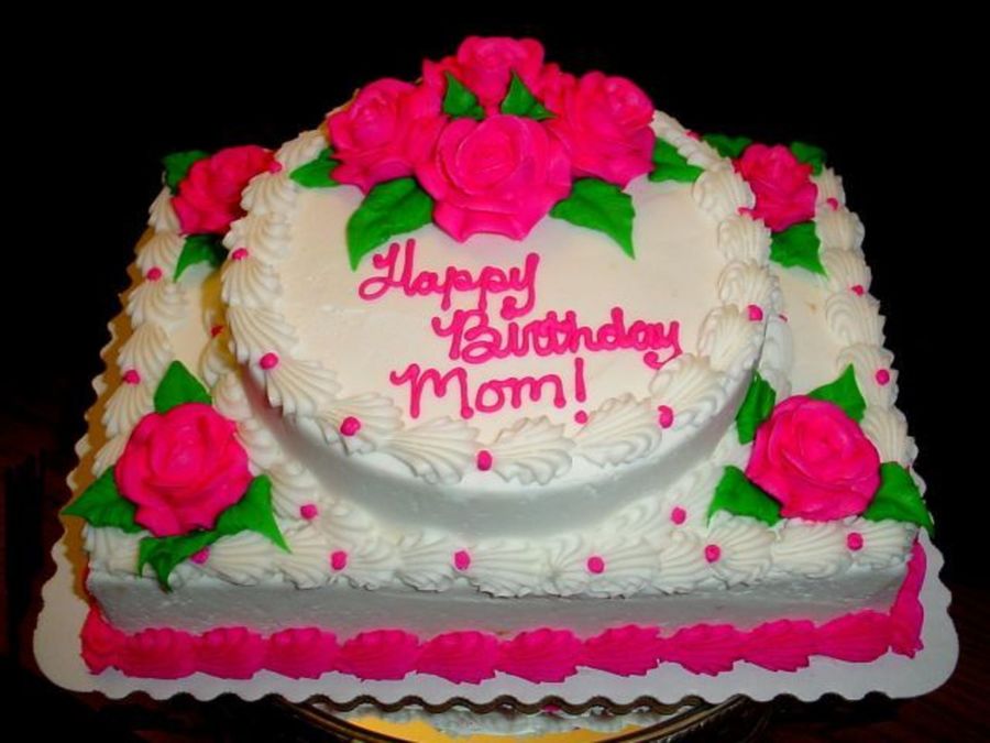 My Moms Birthday Cake