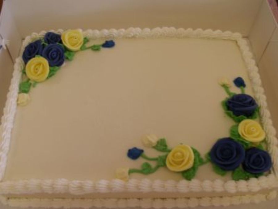 Ice Cream Sheet Cake