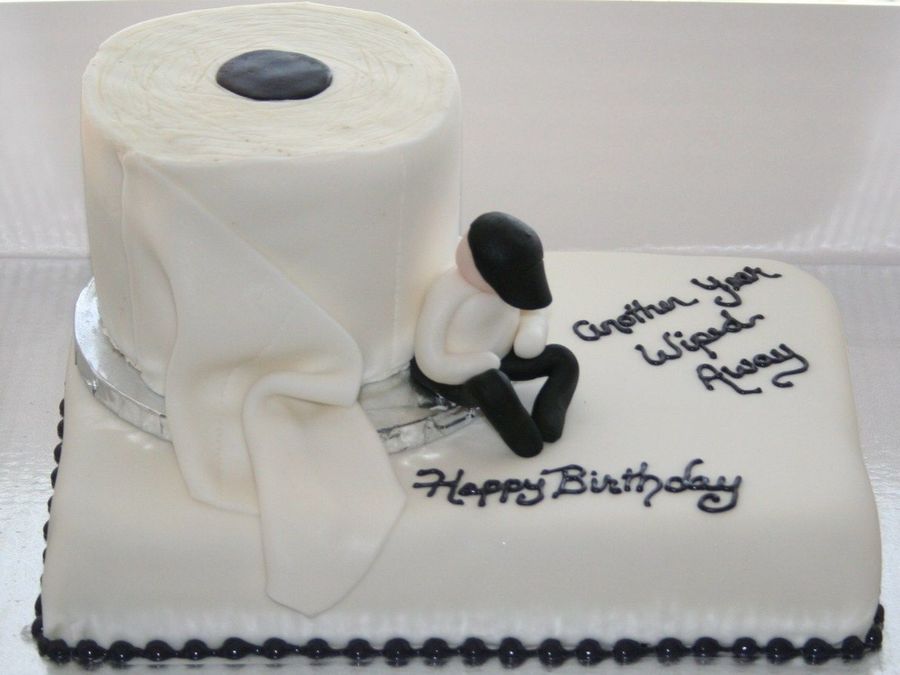 Toilet Paper Cake