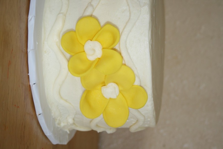 Simple Flower Cake