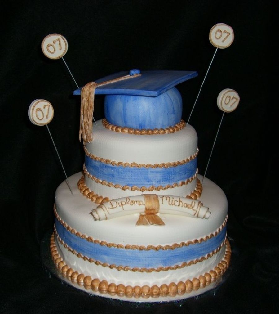 2007 Graduation Cake Cakecentral