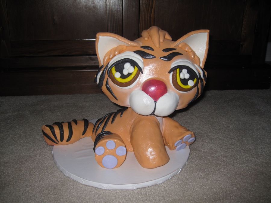 Littlest Pet Shop Tiger - CakeCentral.com