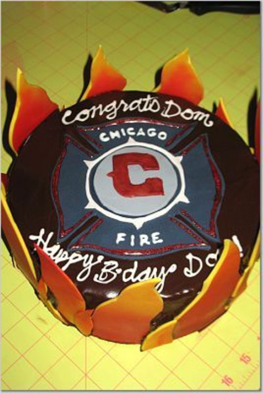 Chicago Fire Cake