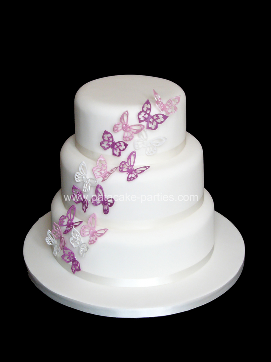 Butterfly Wedding Cake
