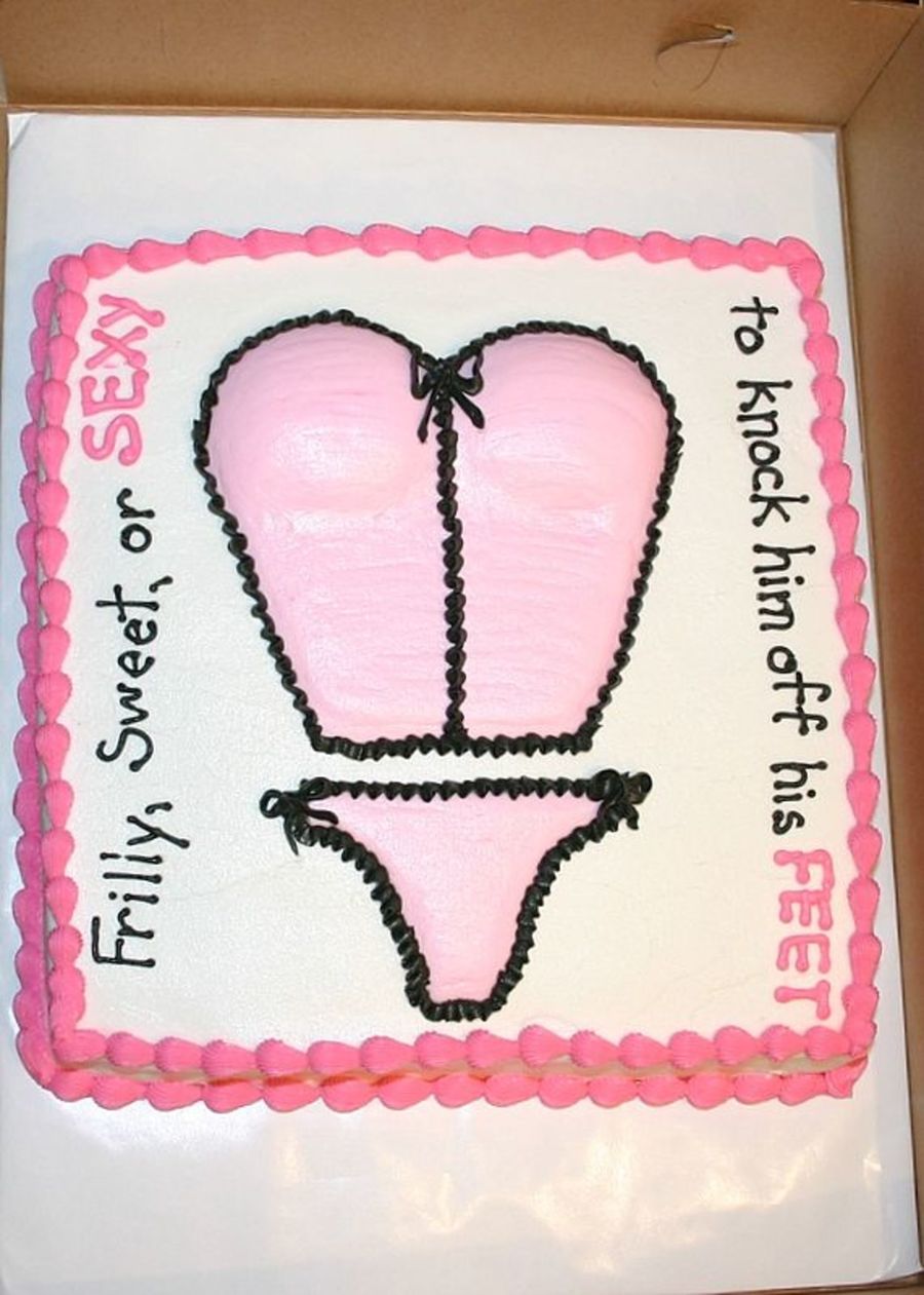 Lingerie Cake