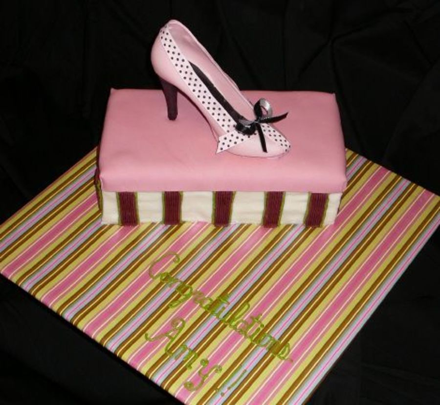 Shoe Box Cake