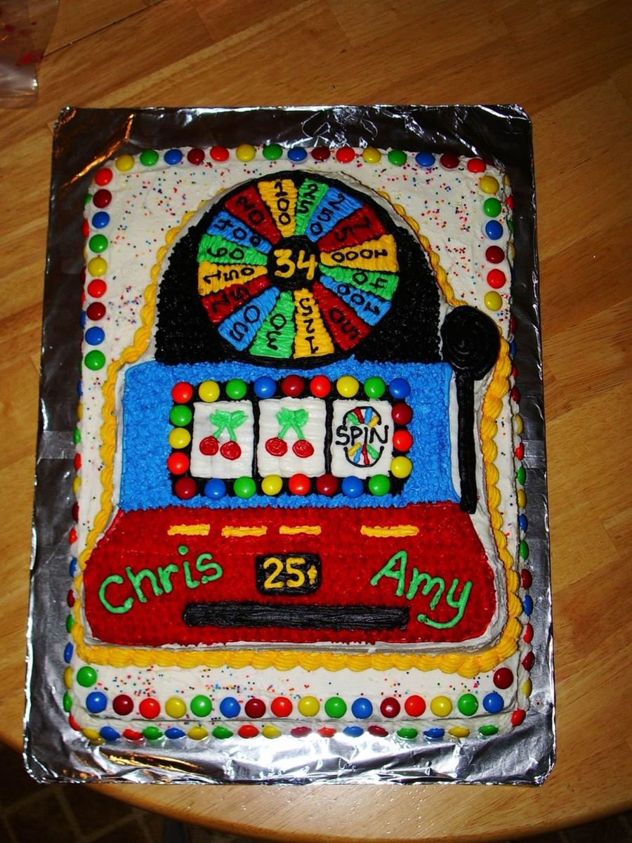 Slot Machine Cake