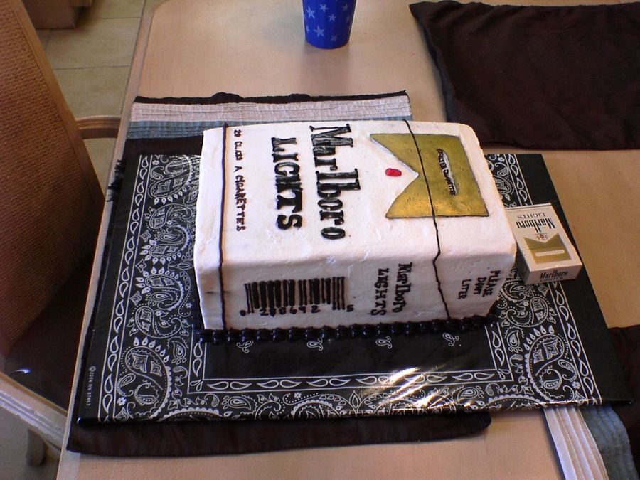 Marlboro Cigarette Box