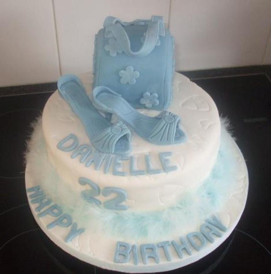 Shoe And Bag Cake