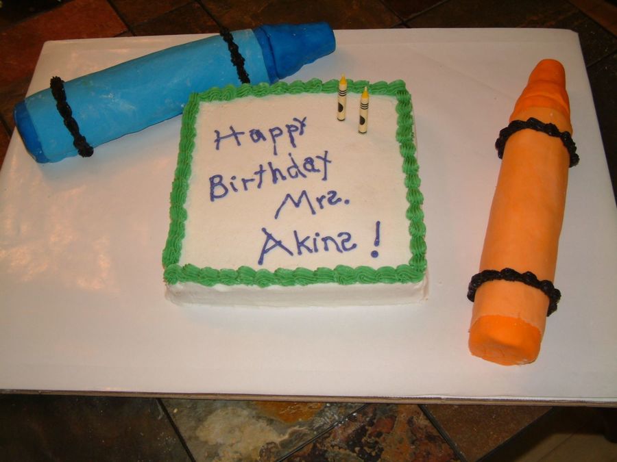 Teacher Birthday Cakecentral