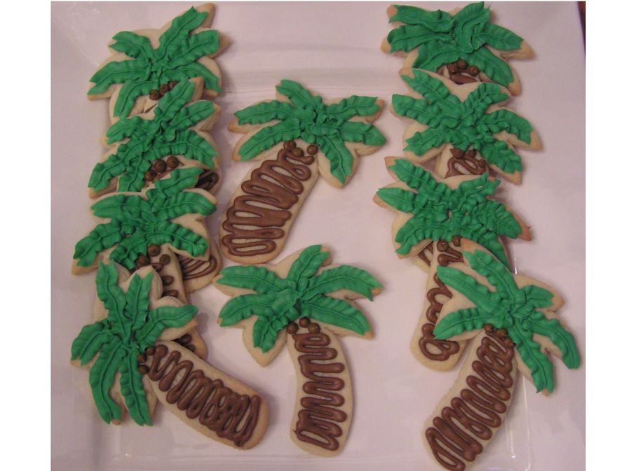 Palm Tree Cookies
