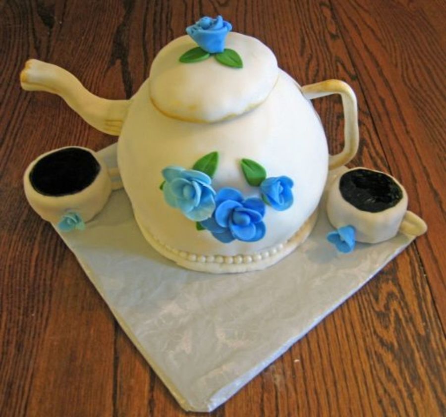 Teapot Birthday Cake