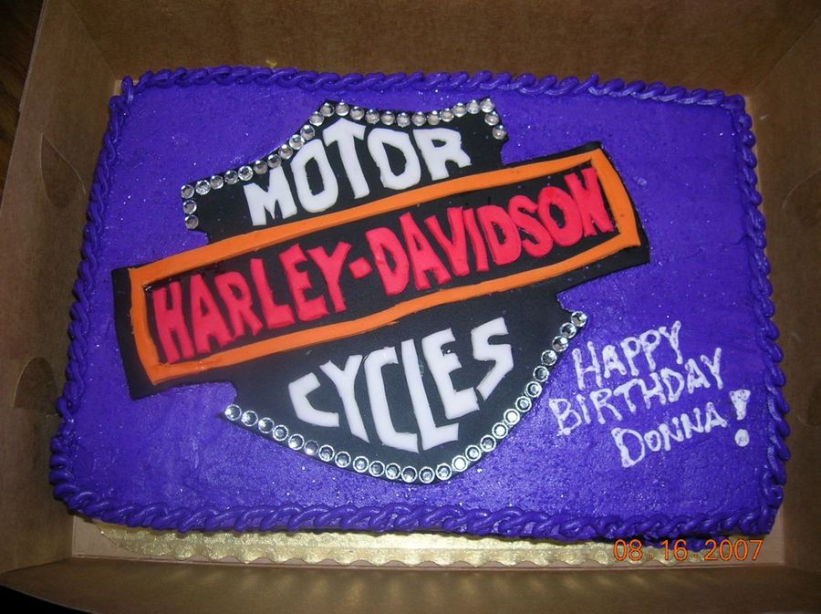 harley davidson cake pan