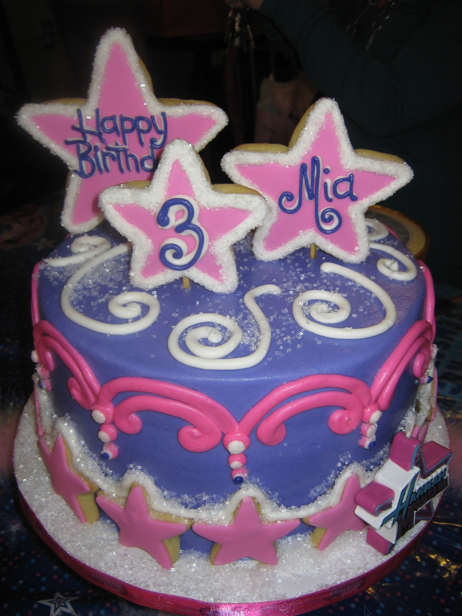 Mia’s 3Rd Birthday Cake - CakeCentral.com