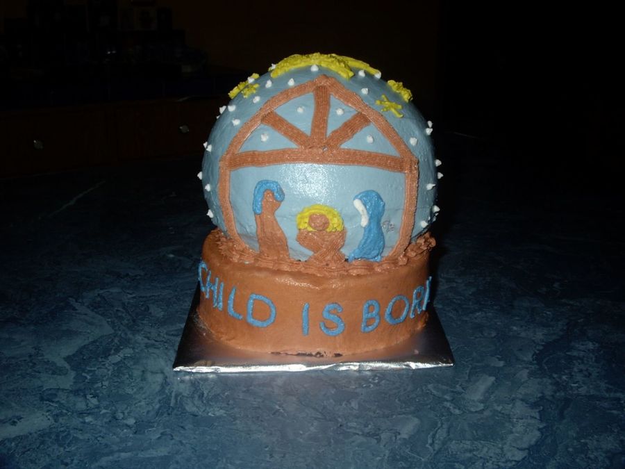 Nativity Snow Globe