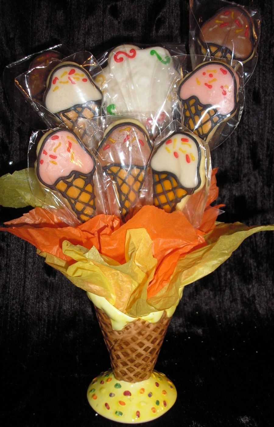 Ice Cream Cone Bouquet