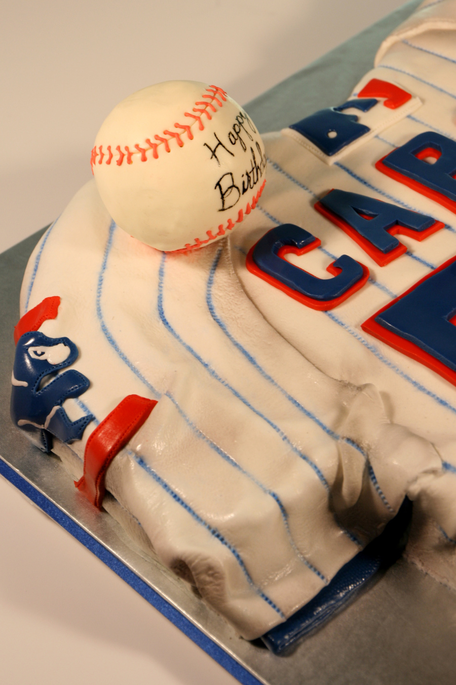Chicago Cubs Jersey 50Th Birthday Cake