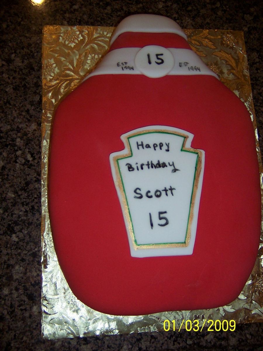Ketchup Cake