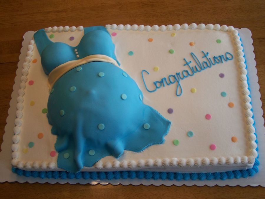 Baby Belly Cake - CakeCentral.com