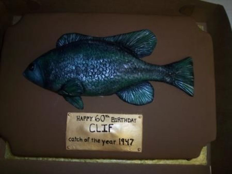 Bass Fish Cake - CakeCentral.com