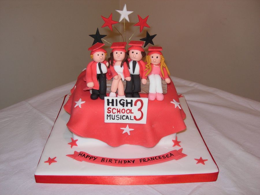 High School Musical 3 Cake - CakeCentral.com