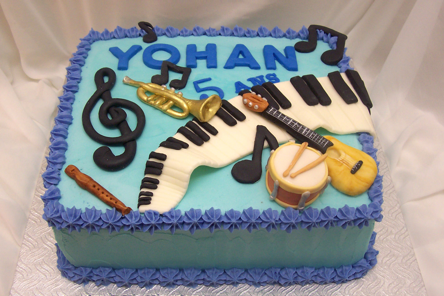 Music Theme Cake