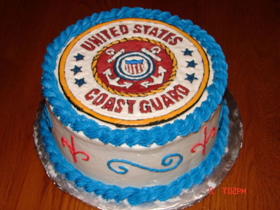 Coast Guard Cake