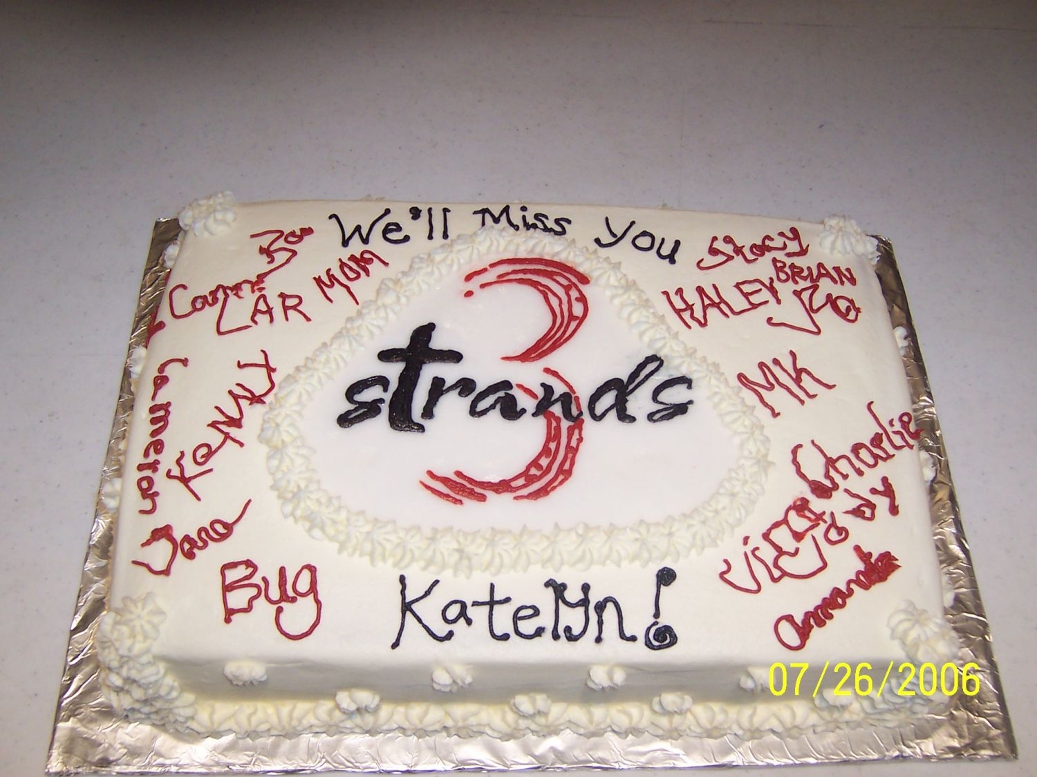 Going Away Cake - CakeCentral.com