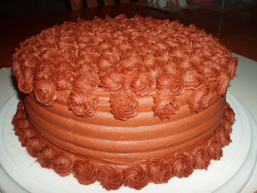 Yummy Triple Fudge Birthday Cake