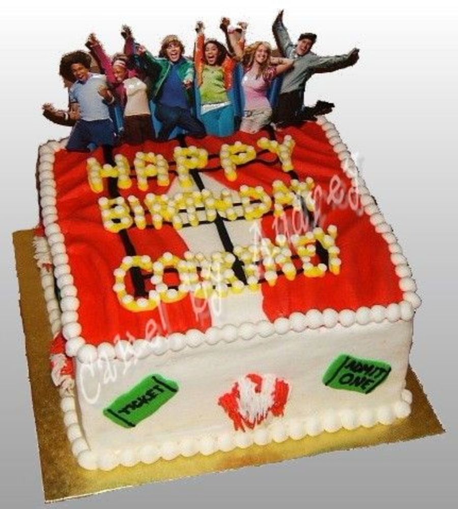 High School Musical Cake
