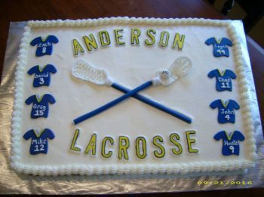 Lacrosse Cake