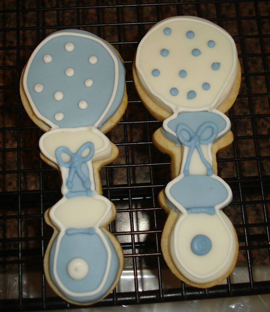 Baby Rattle Cookie