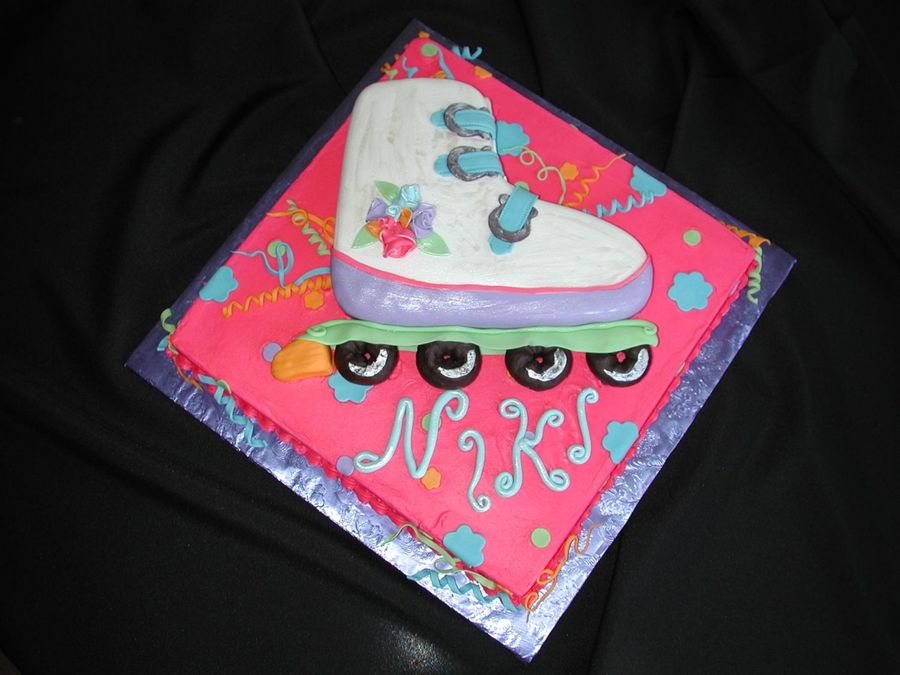 Rollerblade Cake