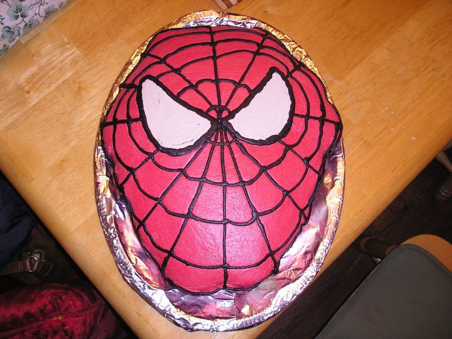 Spiderman Cupcake Cake